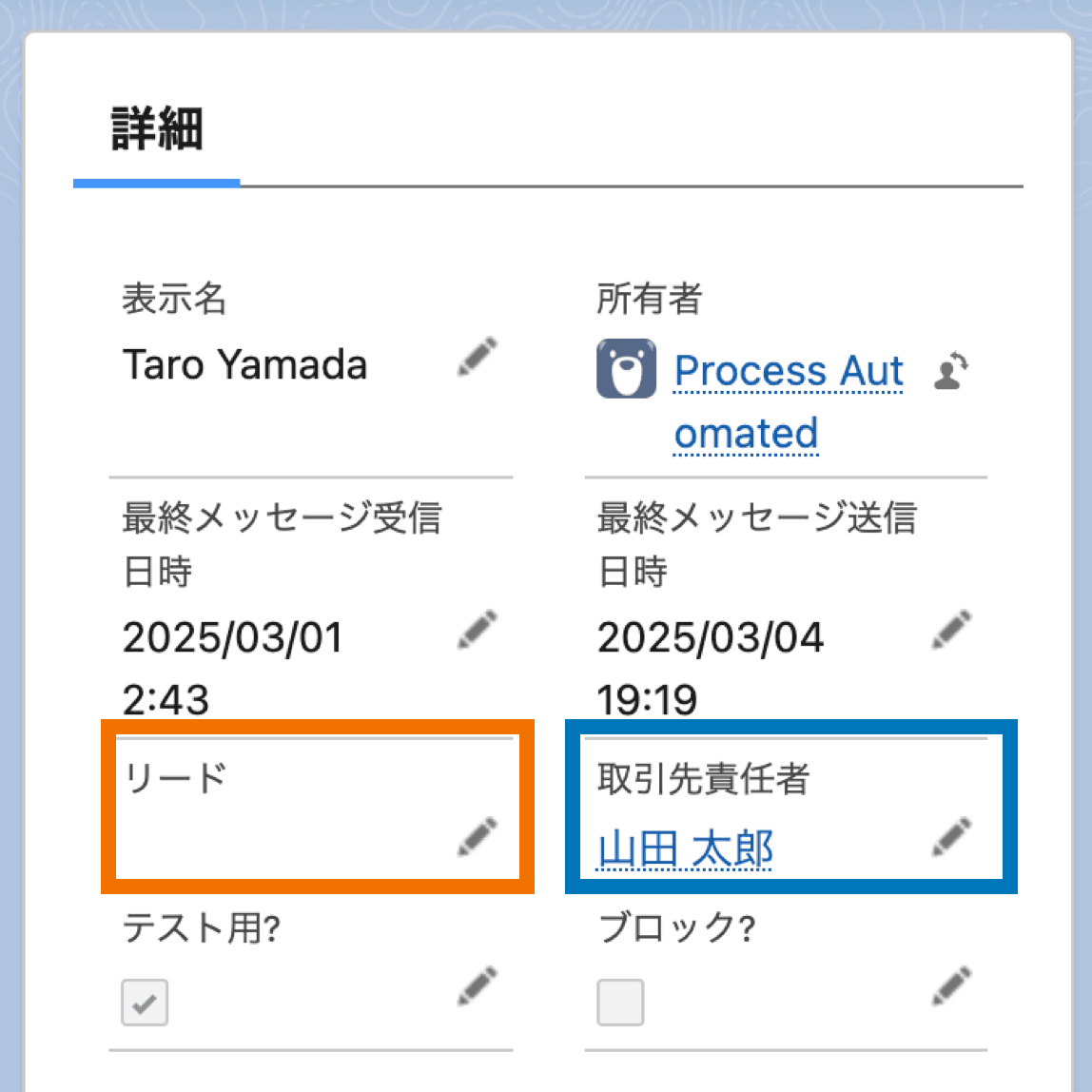 ▲青色またはオレンジ色の線をつなぐこと=ID紐づけ(クリックで拡大)